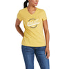 Ariat Ladies Authentic Logo Tee Local Honey