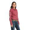 Ariat Ladies Team Kirby Stretch Shirt Persian Red