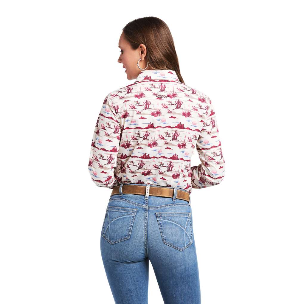 Ariat Ladies Kirby Stretch Yuma Landscape Shirt