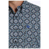 Cinch Mens Medallian Print Shirt