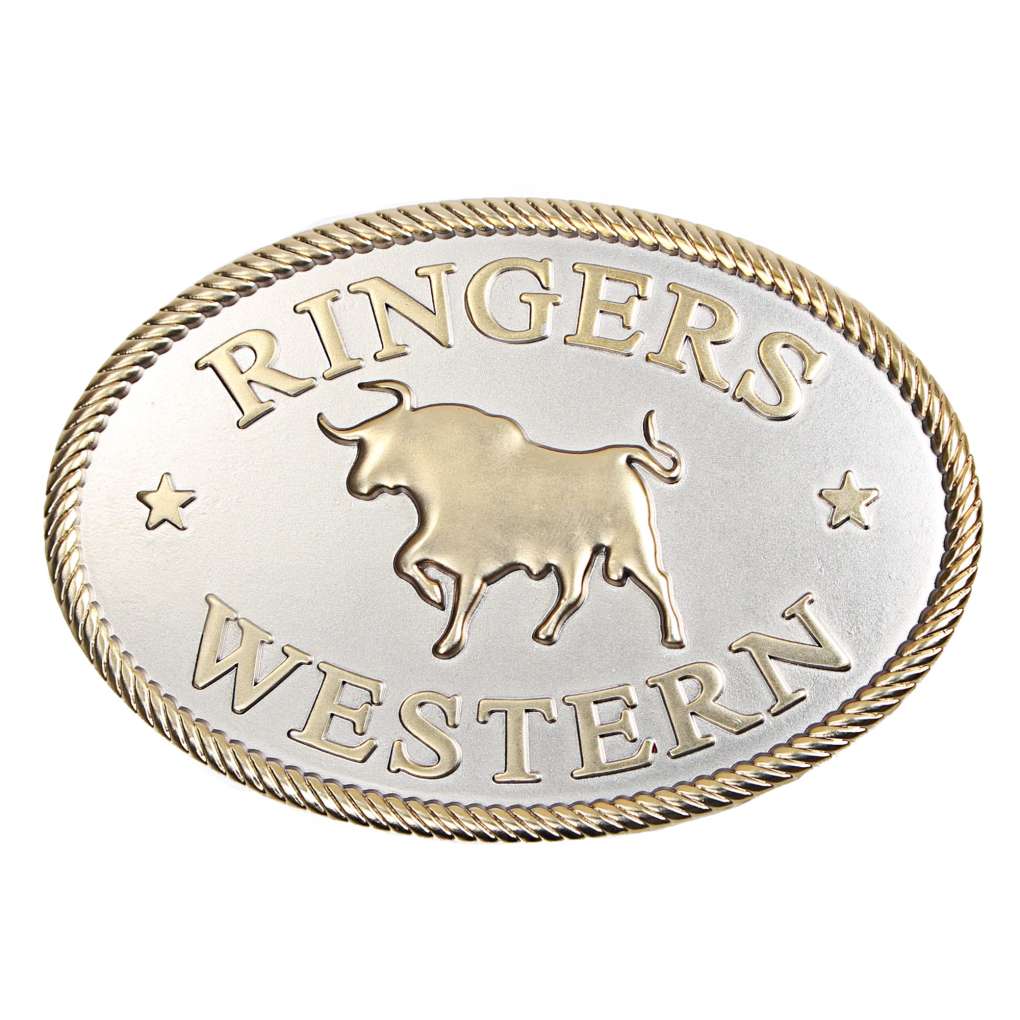 Ringers Western Belt Buckle