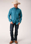 Roper Mens West Made Western Snap Shirt